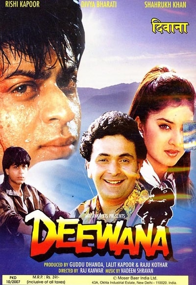 دانلود فیلم دیوانه Deewana 1992